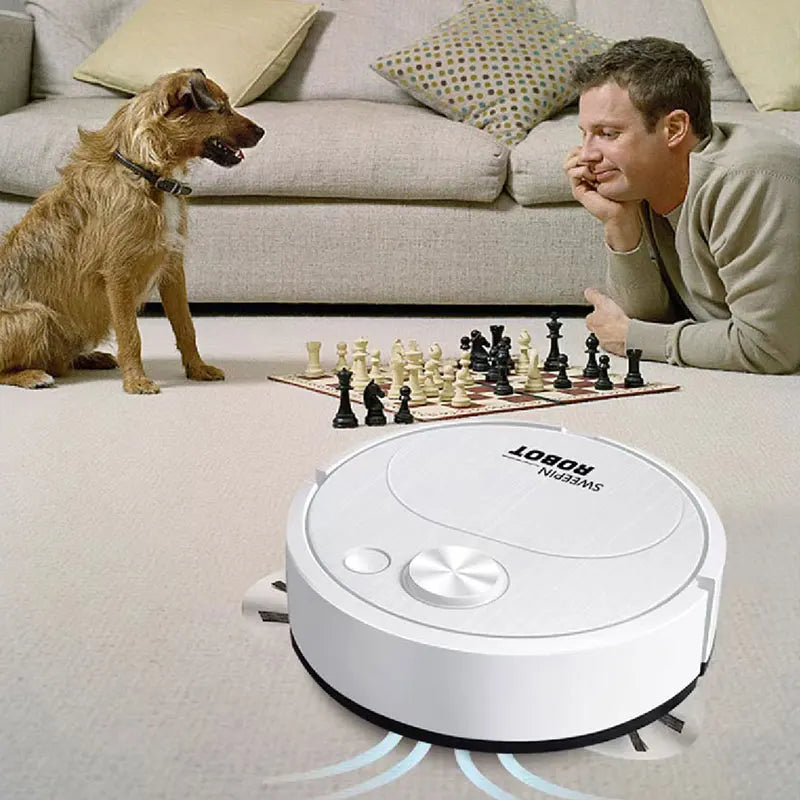 USB Sweeping Robot Vacuum Cleaner Mopping 3 In 1 Smart Wireless