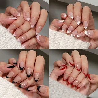 96PCS Medium Coffin Press On Nails