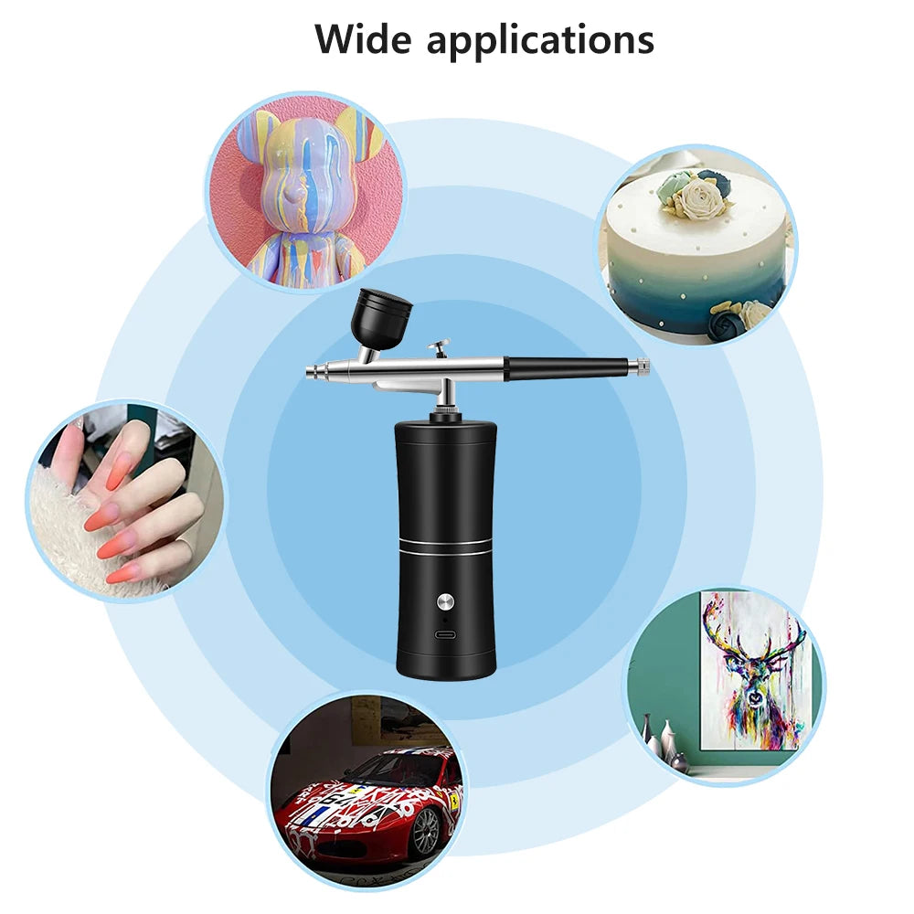 Airbrush Nails Compressor for Painting