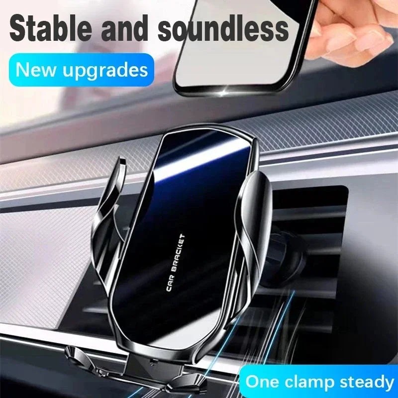 Gravity Car Phone Holder Stand Air Vent Clip