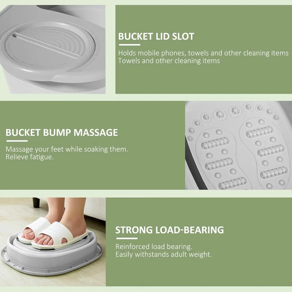 Portable Collapsible Foot Spa Tub