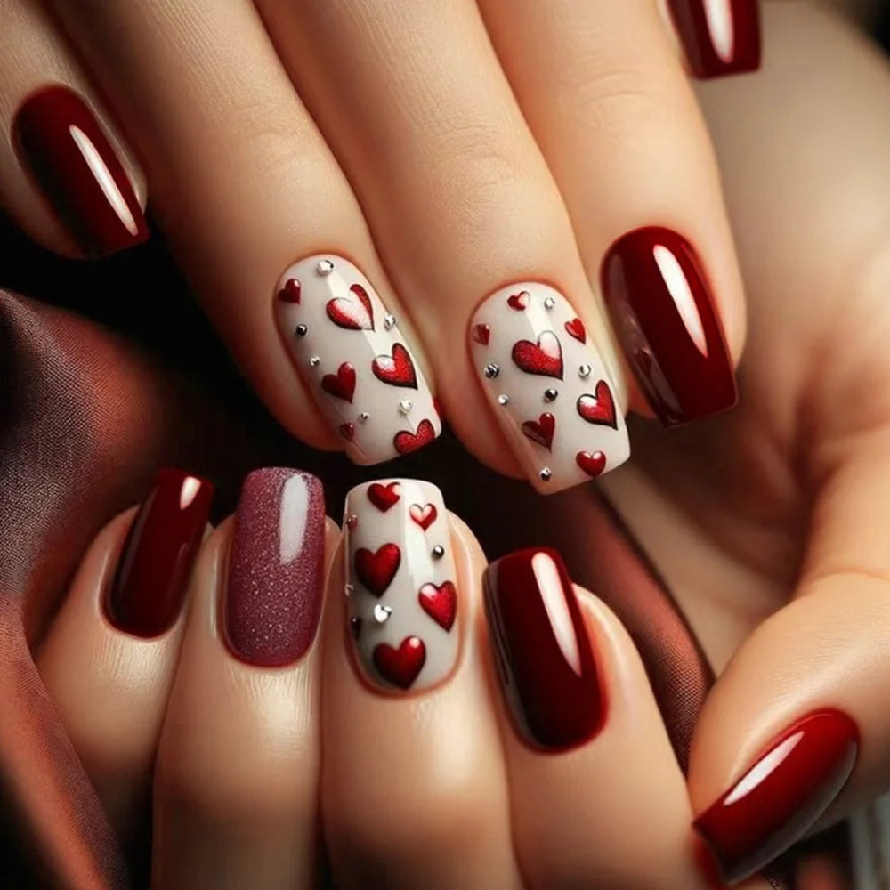 24pcs Simple Press on Nails