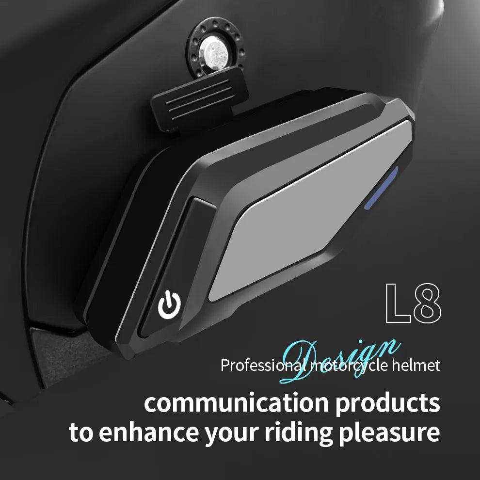 BT 5.3 Moto Light Wireless Hands-free Motorcycle Waterproof Earphone