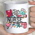 Nurse Themed 11 Ounce Ceramic Coffee Mug