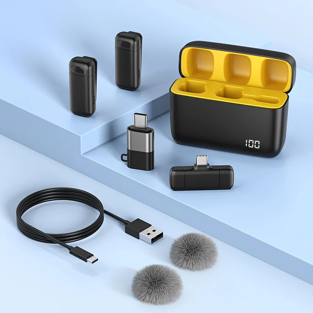 Wireless Lavalier Microphone for Cell Phones