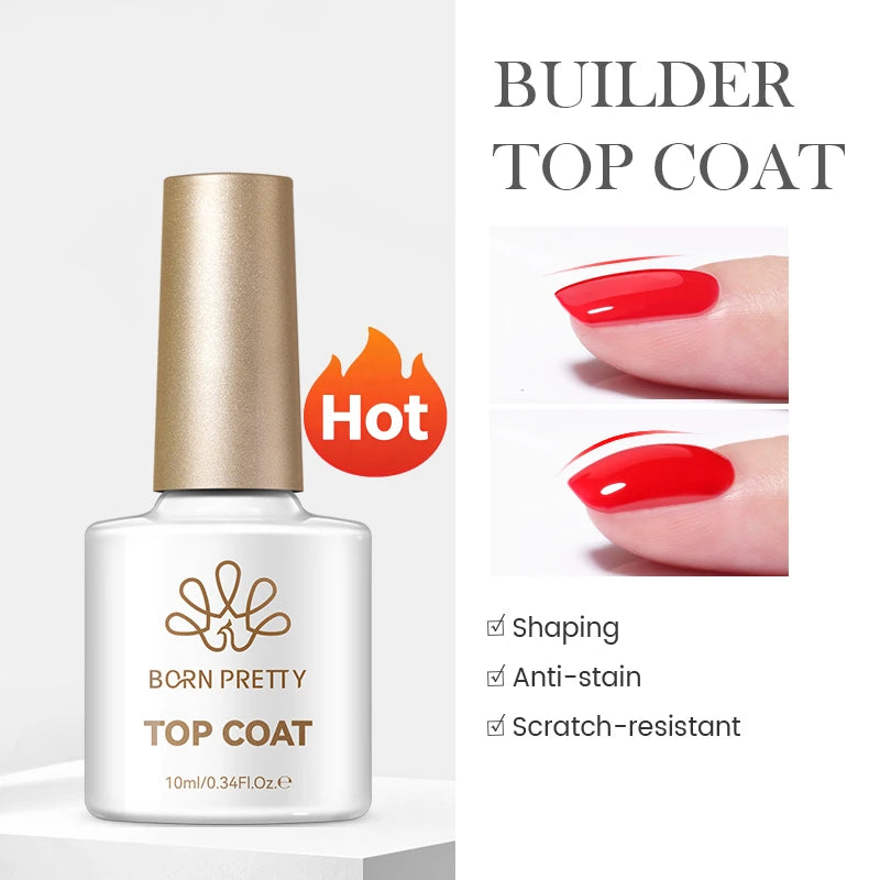 BORN PRETTY Super Top Coat and Base Gel Nail Polish