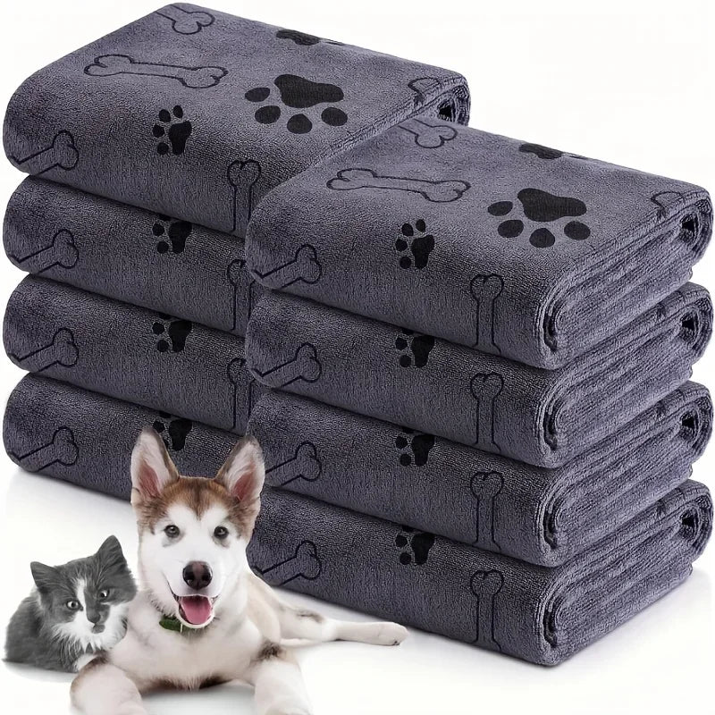 Quick-Drying Microfiber Dog Towels