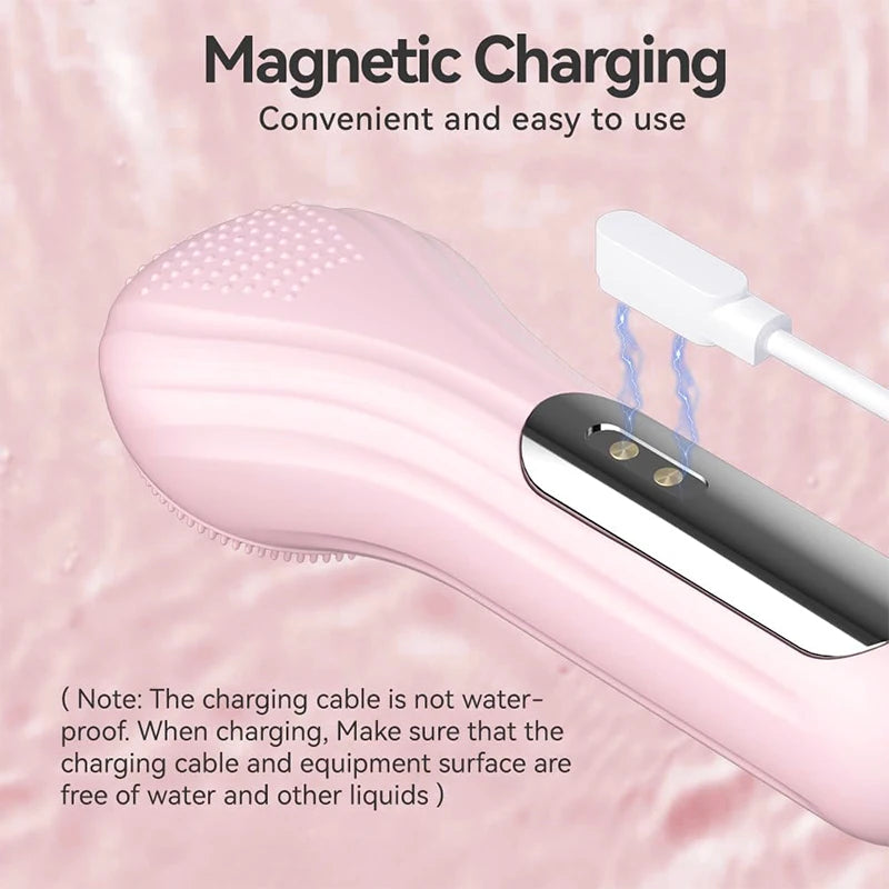 Electric Facial Sonic Silicone Cleansing Brush