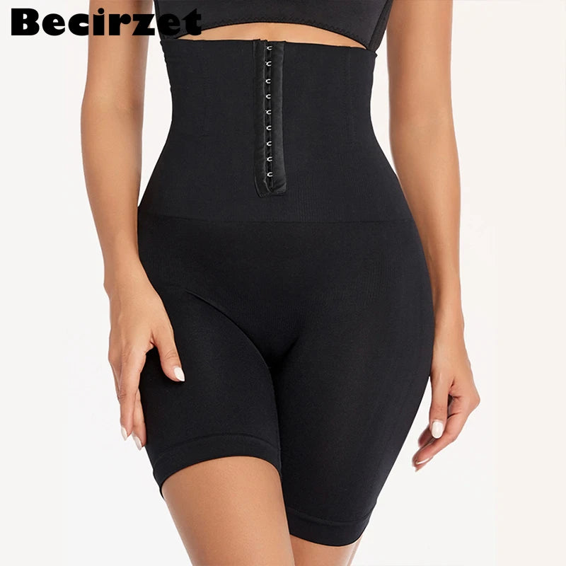 High Waist Flat Belly Belt Stretch Shapewear