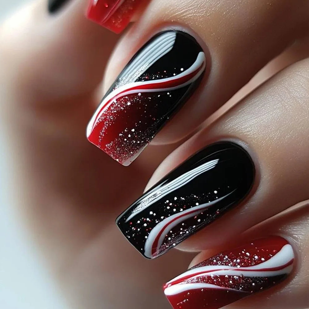 24pcs Simple Press on Nails
