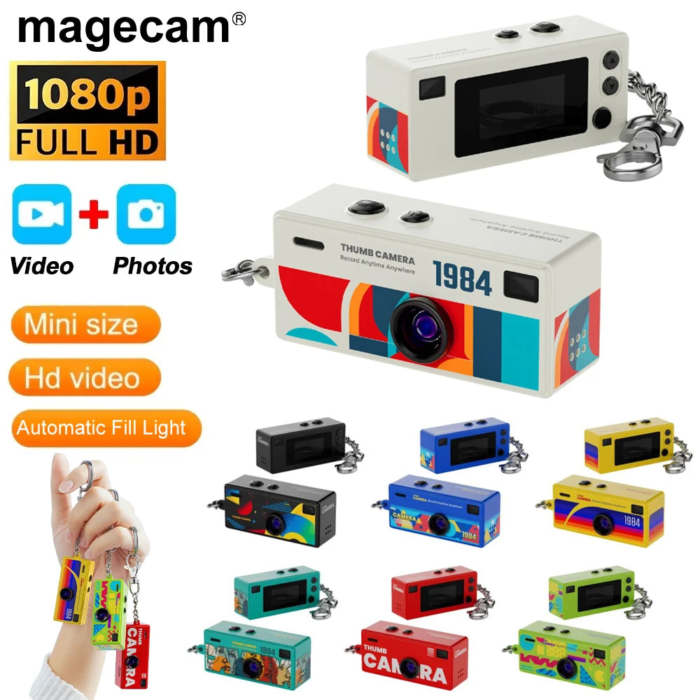 Magecam Digital Camera 0.96 Inch Keychain Camera