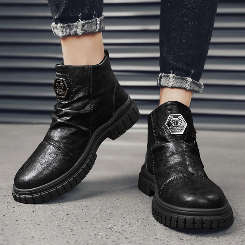 High Top Casual Shoes Outdoor Boots