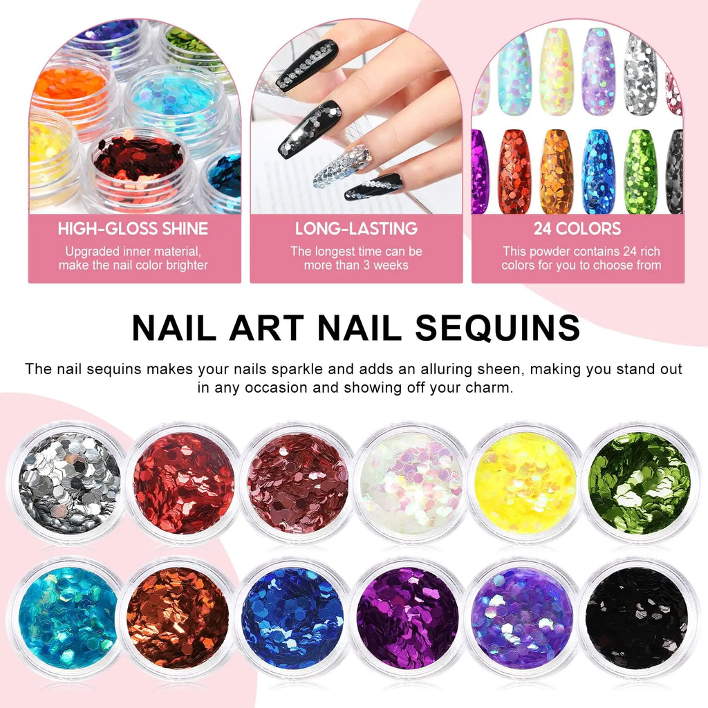 Acrylic Nail Kit with UV Light