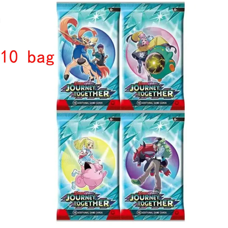360pcs English Pokemon Cards Trade Game Cards