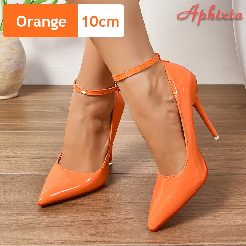 Belt Buckle Stiletto Heels