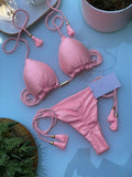 Adjustable Bandage Bikini Set