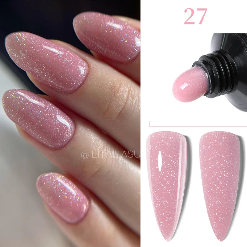 LILYCUTE 15ML Quick Extension Gel Nail Polish