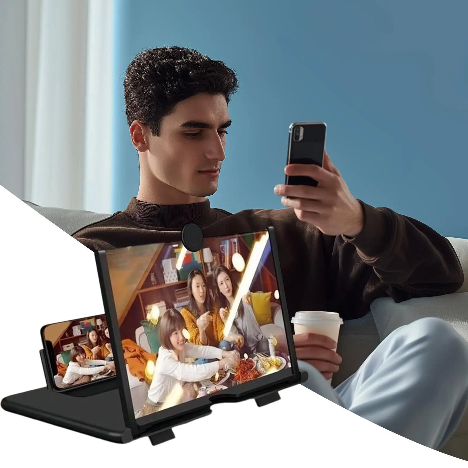 10 Inch HD Phone Screen Magnifier