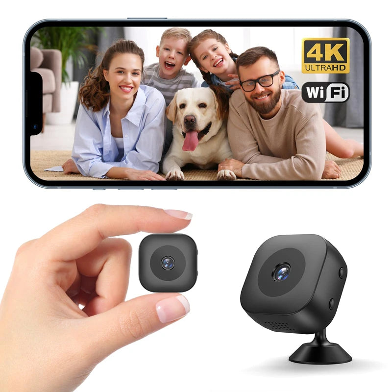Mini 4K HD Camera WiFi Wireless Monitoring Security Protection Remote Monitor