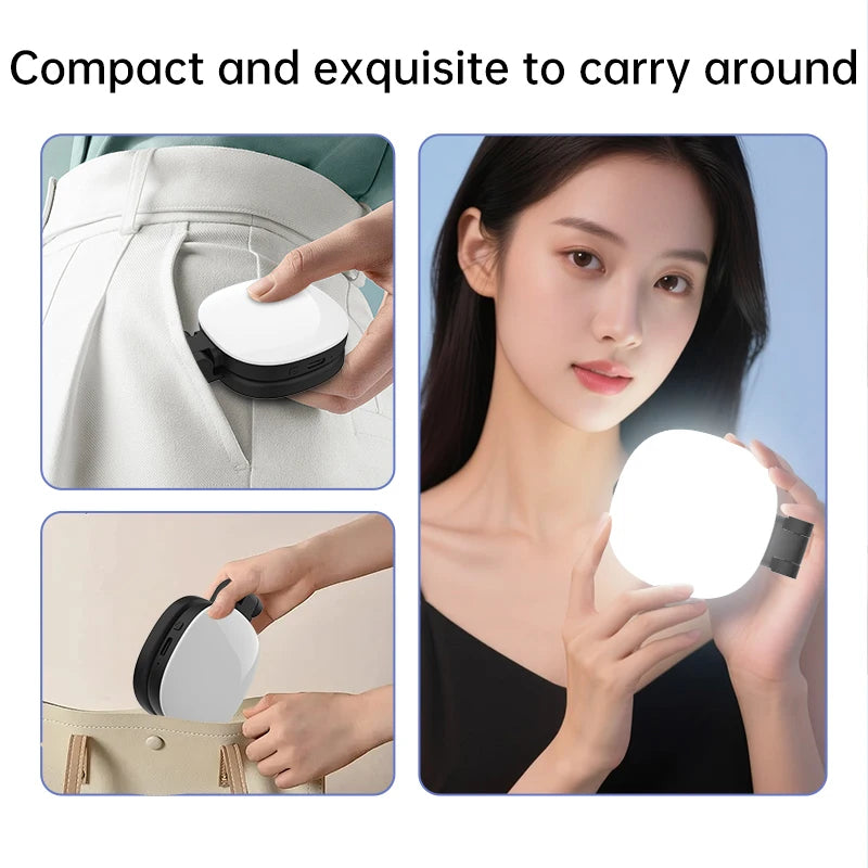 Magnetic Multi-functional Mobile Phone Selfie Mirror