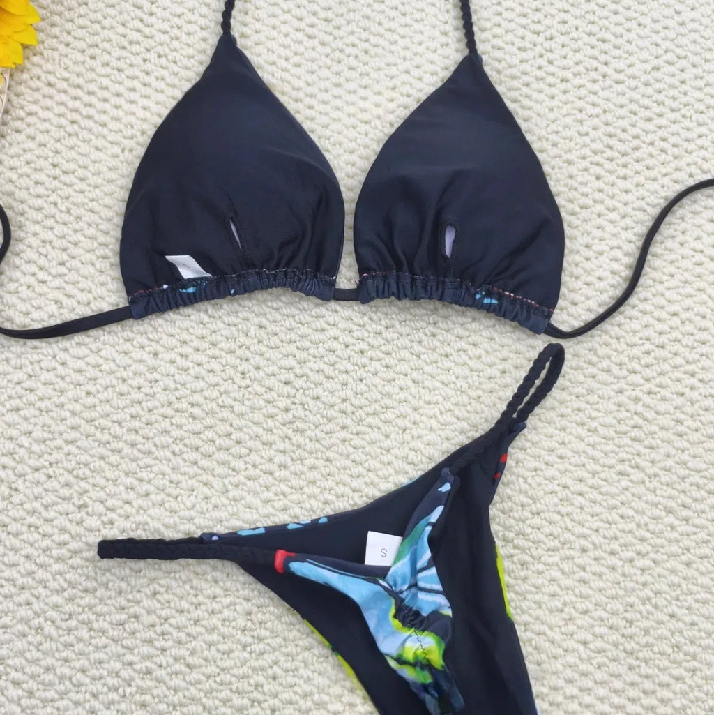 Butterfly Bikini Women Swimsuit