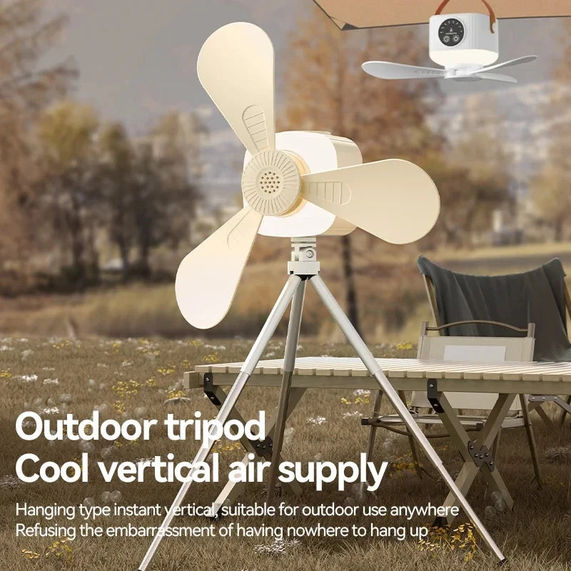Wireless Portable Rechargeable Ceiling Fan