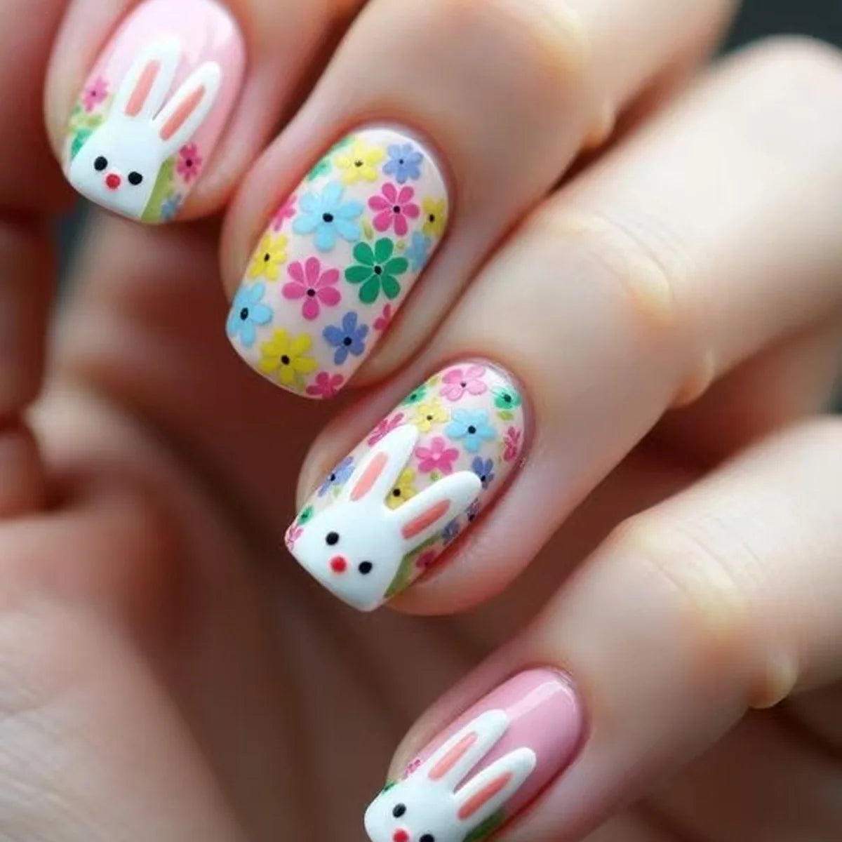 24pcs Simple Press on Nails