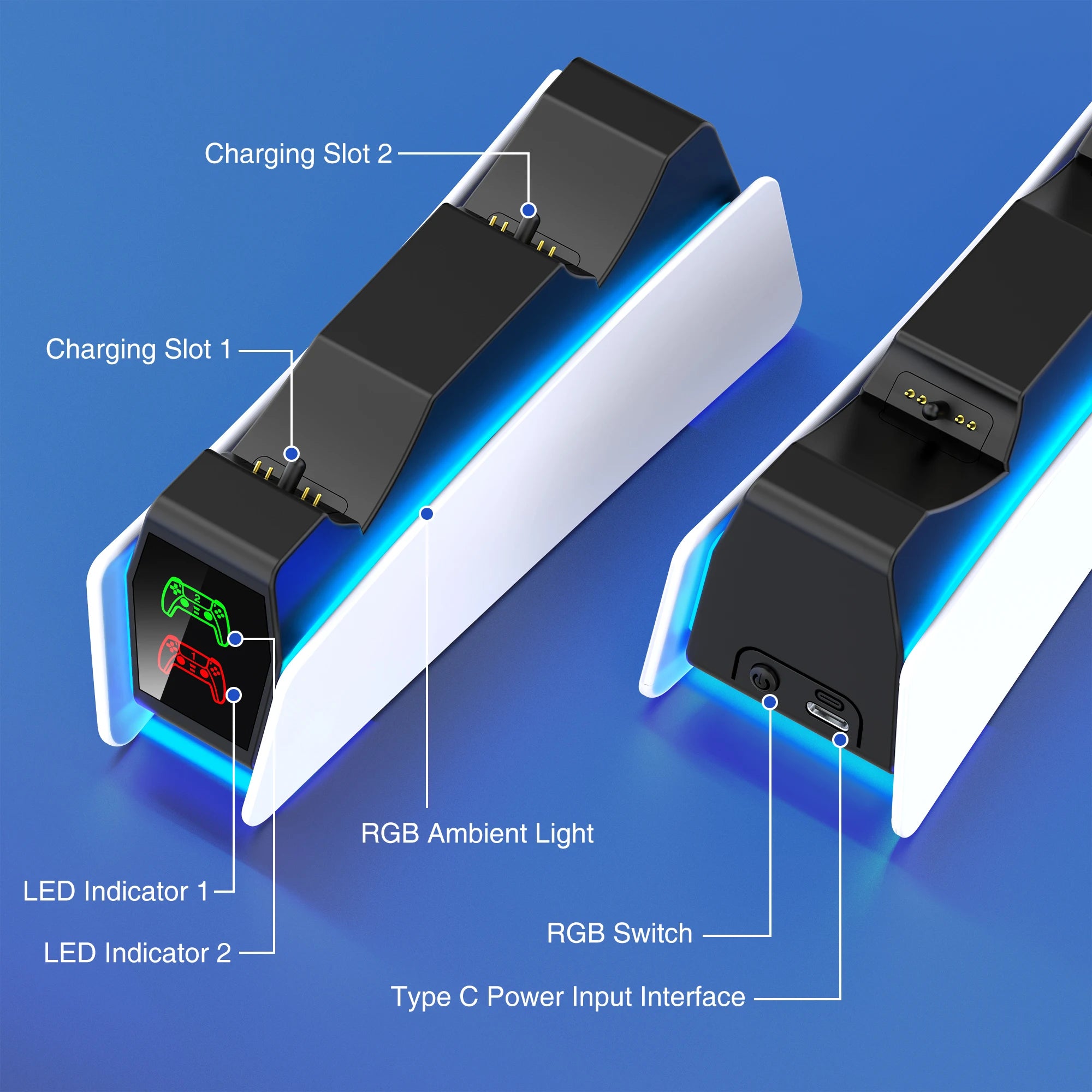 RGB Controller Charging Station