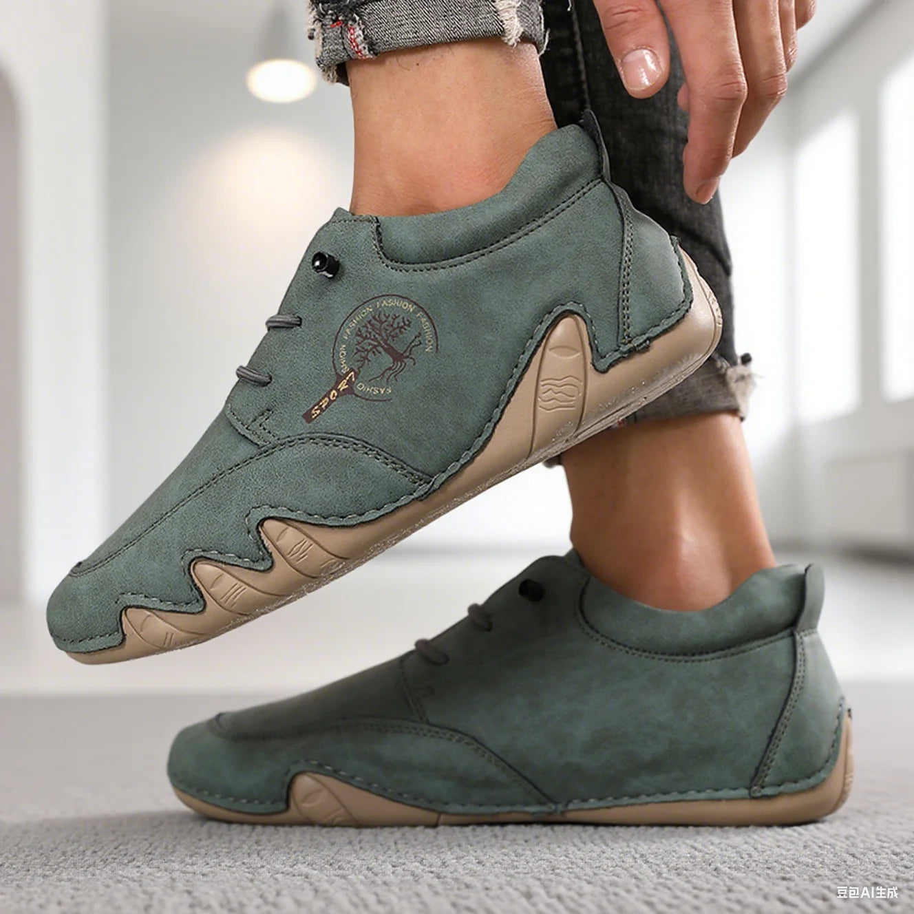 Breathable Suede Casual Shoes