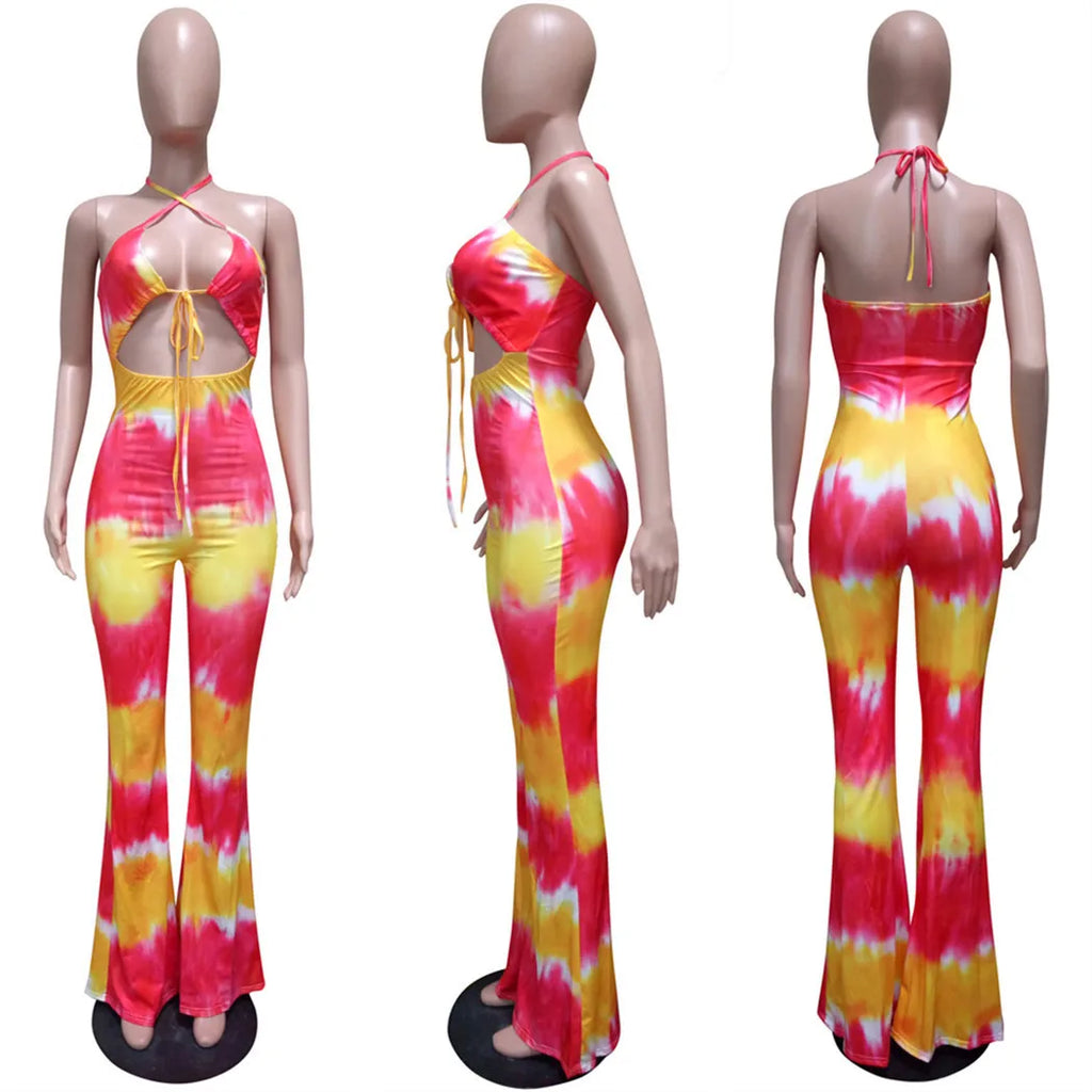 Women Sexy One Piece Sleeveless Slim High Waist Sling Romper