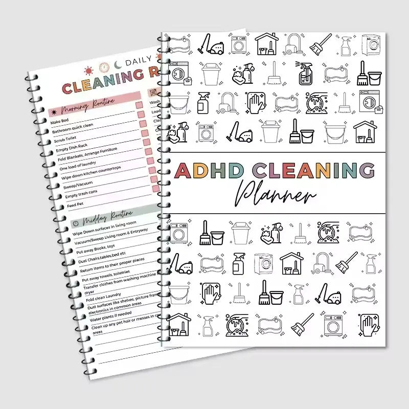 ADHD Cleaning Planner Bundle