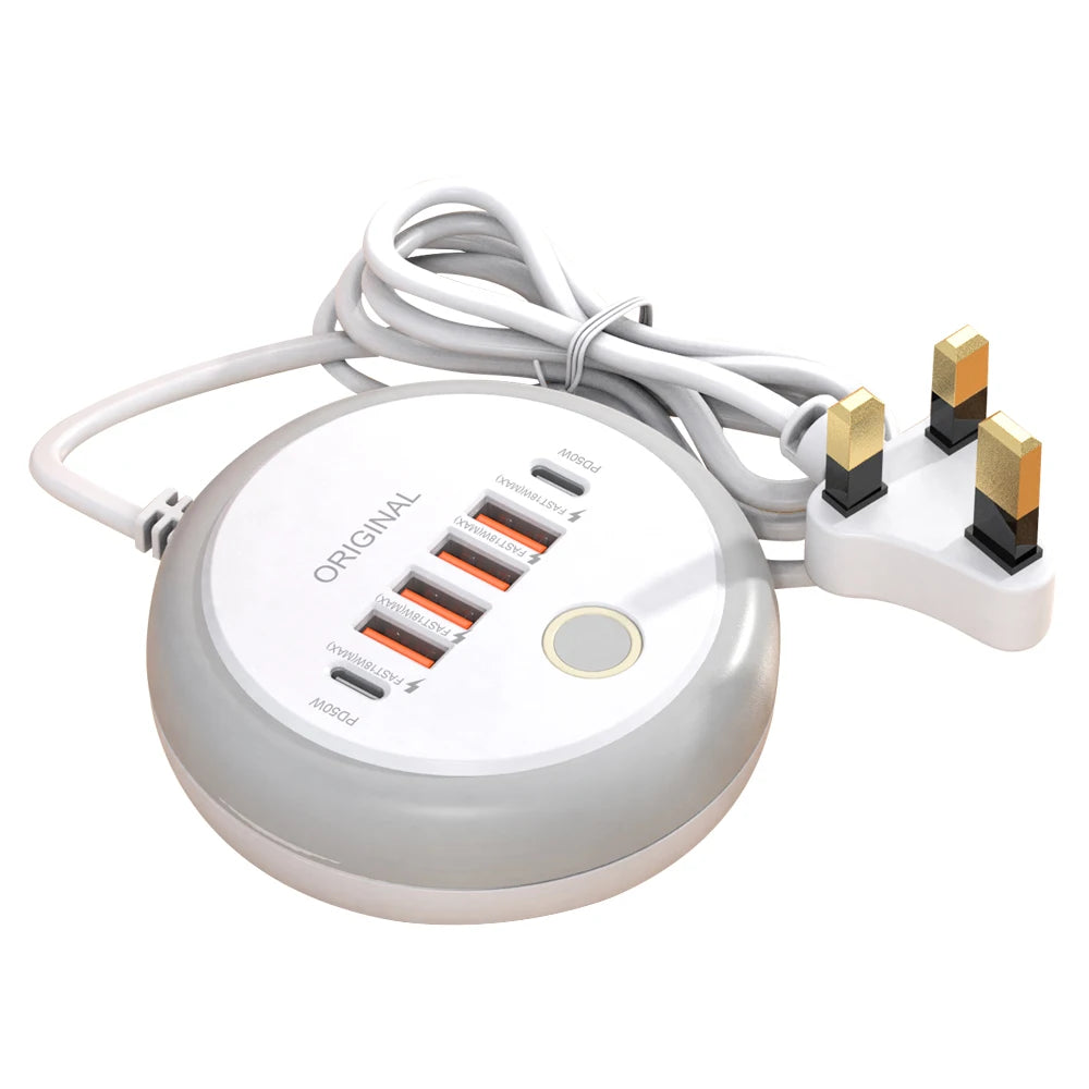 50W Multi Ports USB Charger Power Strip Socket