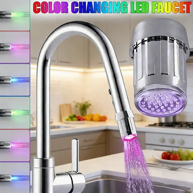 Eco-friendly Faucet Sensor with 3-Color LED Display Indicator