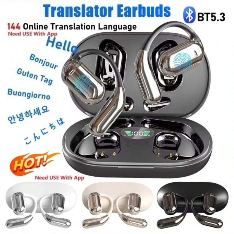Wireless Bluetooth Translation Headphones