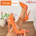 Belt Buckle Stiletto Heels