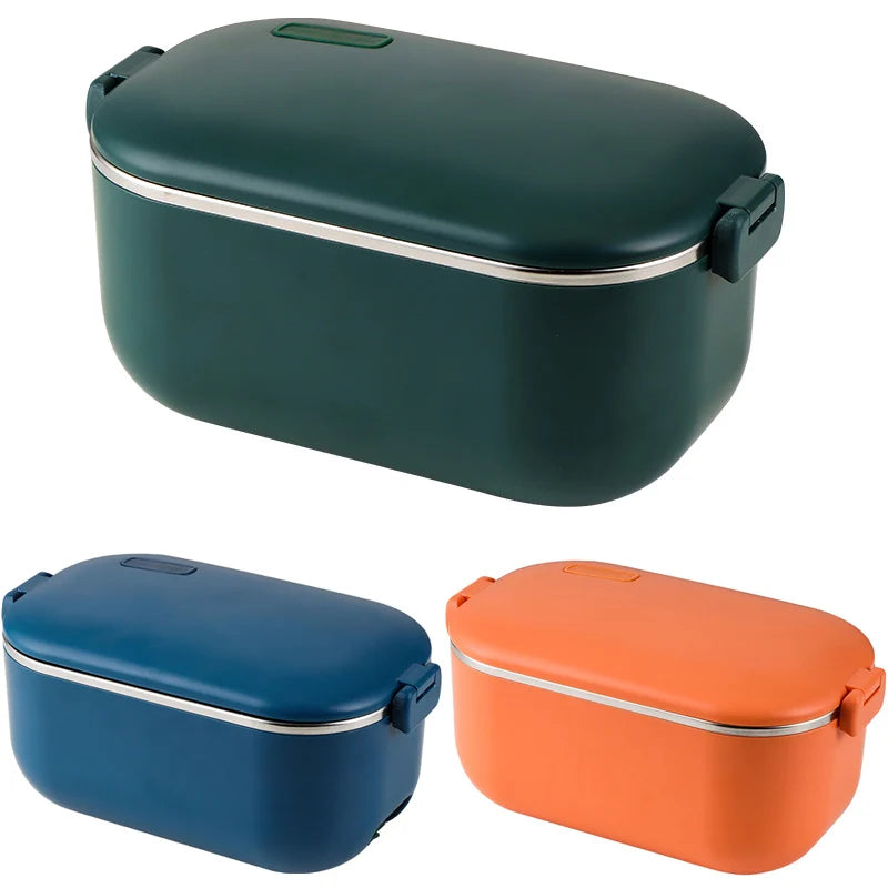 Stainless Steel Electric Heated Lunch Box