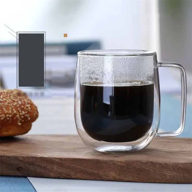 Heat Resistant High Borosilicate Glass Mug