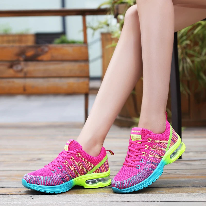 Women Breathable Running Shoes