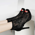Women Mesh Ankle Boots