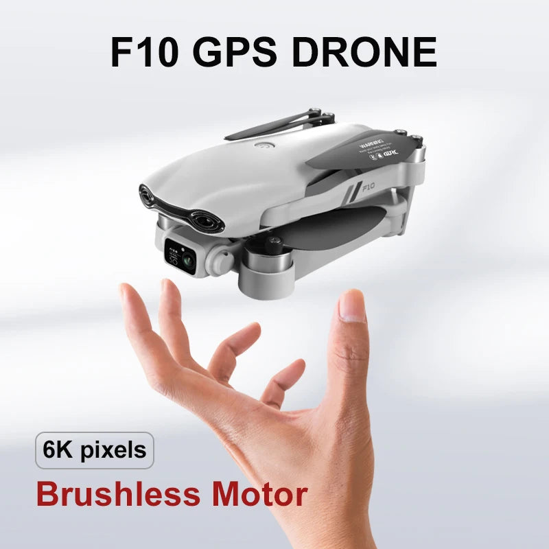 4DRC F10 RC Drone GPS 6K HD Dual Camera