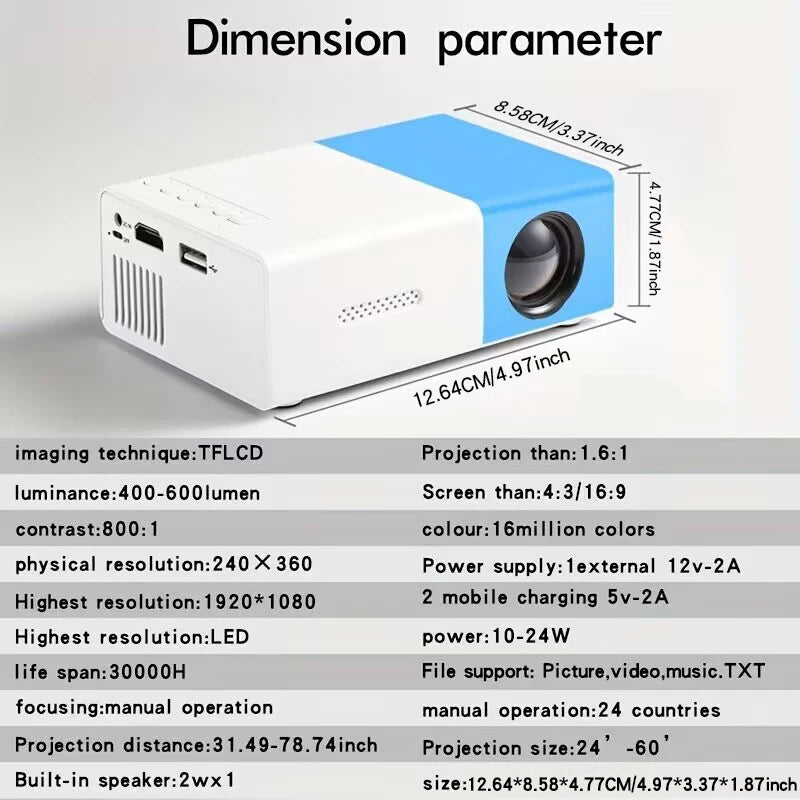 YG300 Home Theater Projector