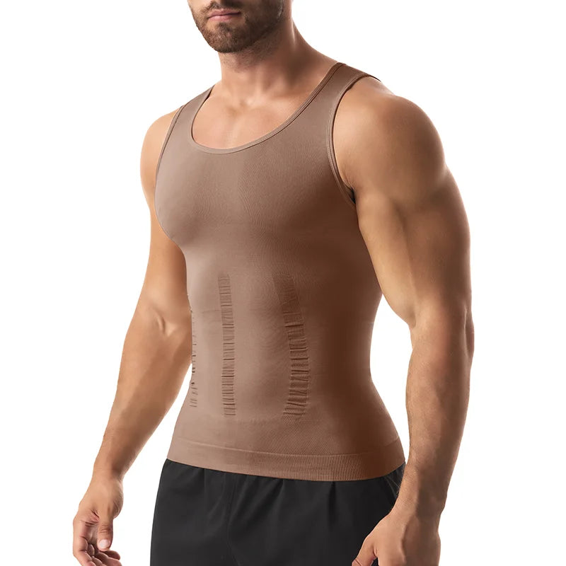 Mens Slimming Body Shaper Vest