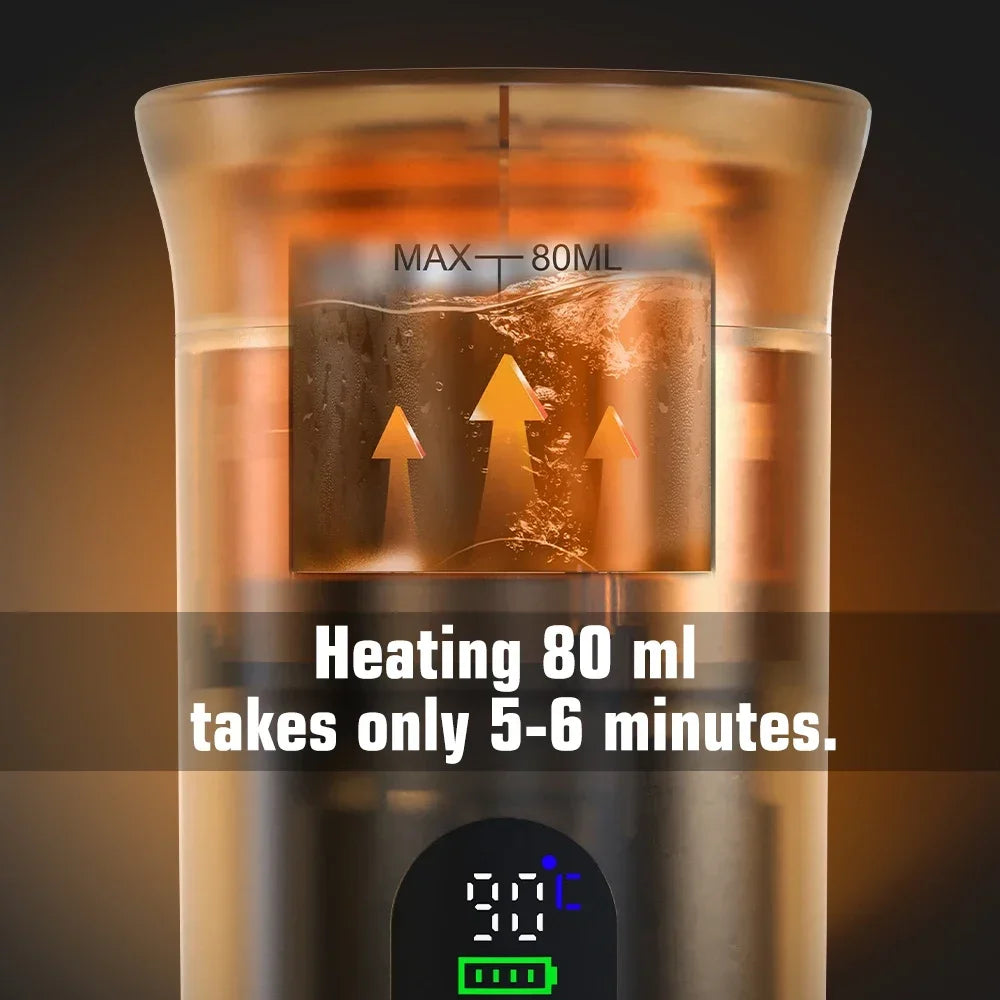 DENOKIN Portable Espresso Coffee Machine With Digital Display