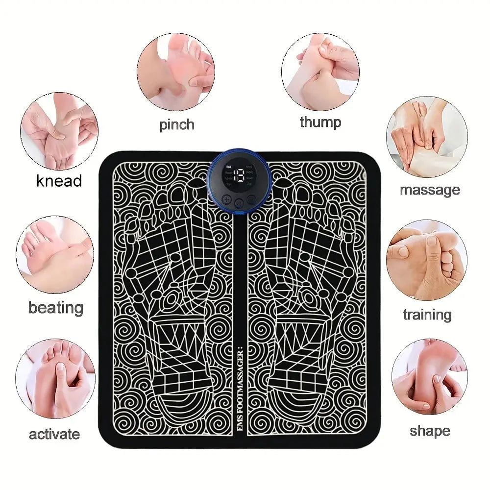 Remote Control Electric Foot Massager Muscle Relaxation