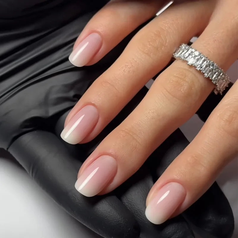 24pc Short Ballet Press on Nails