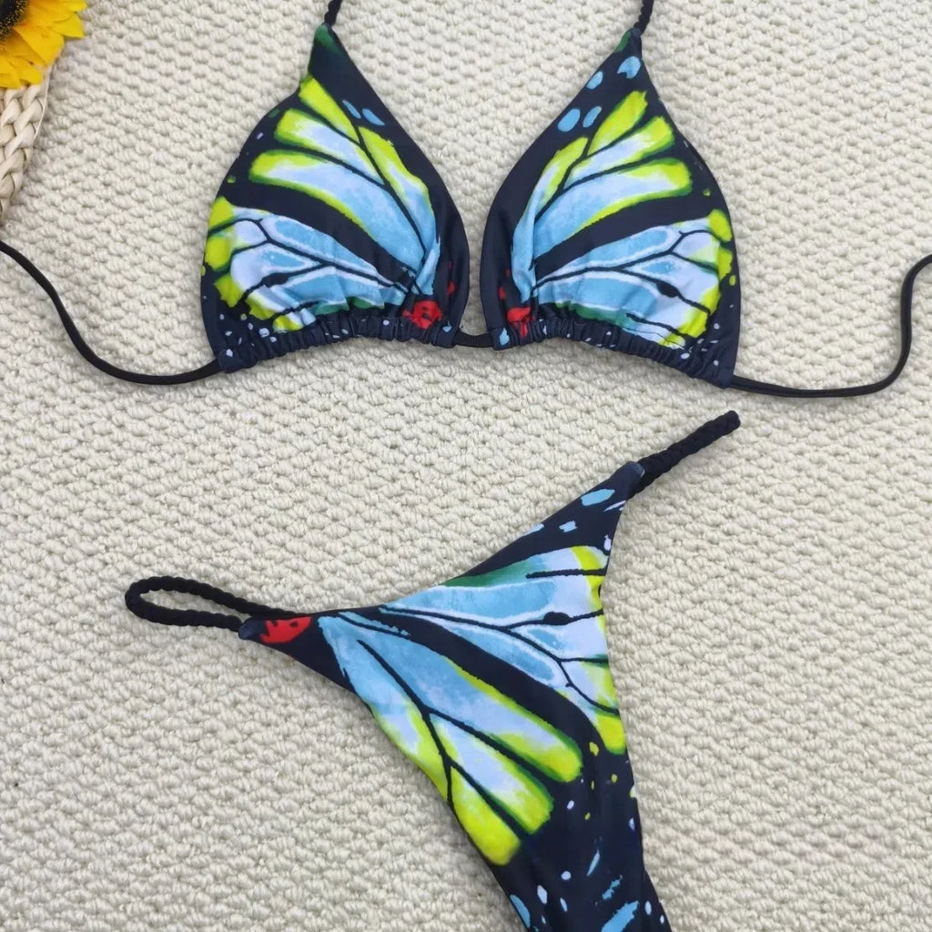 Butterfly Bikini Women Swimsuit