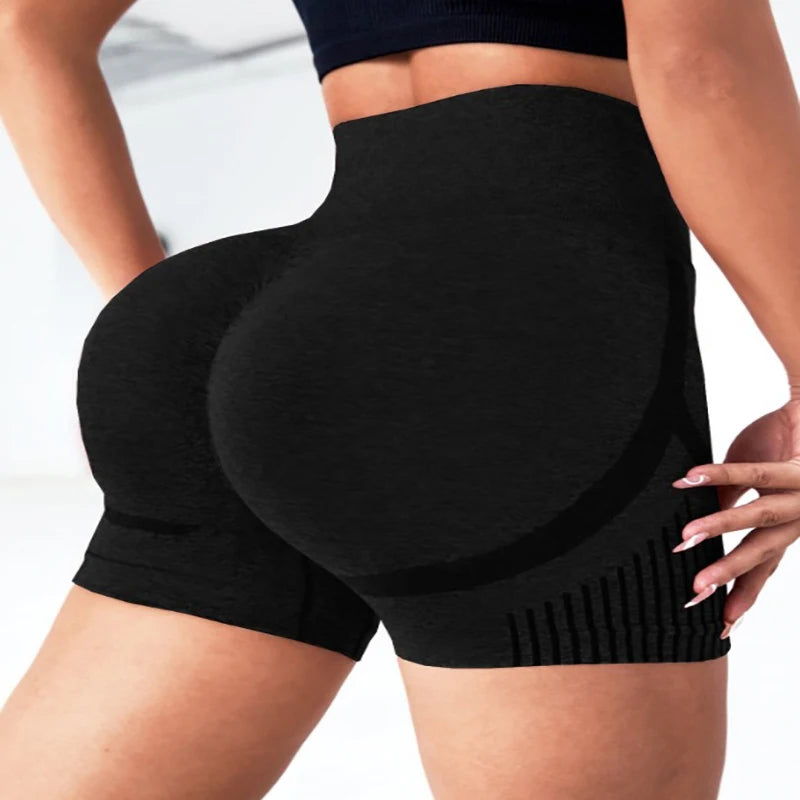 Women's Yoga High-Elasticity High-Waist Shorts