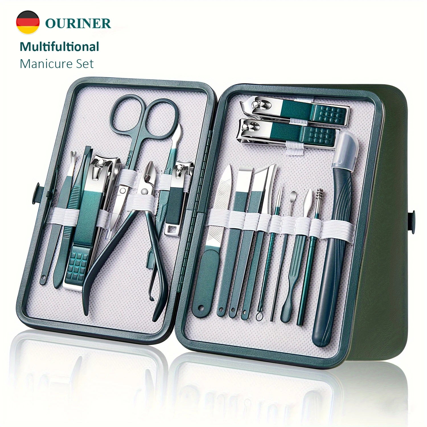Professional Nail Care Kit Stainless Steel