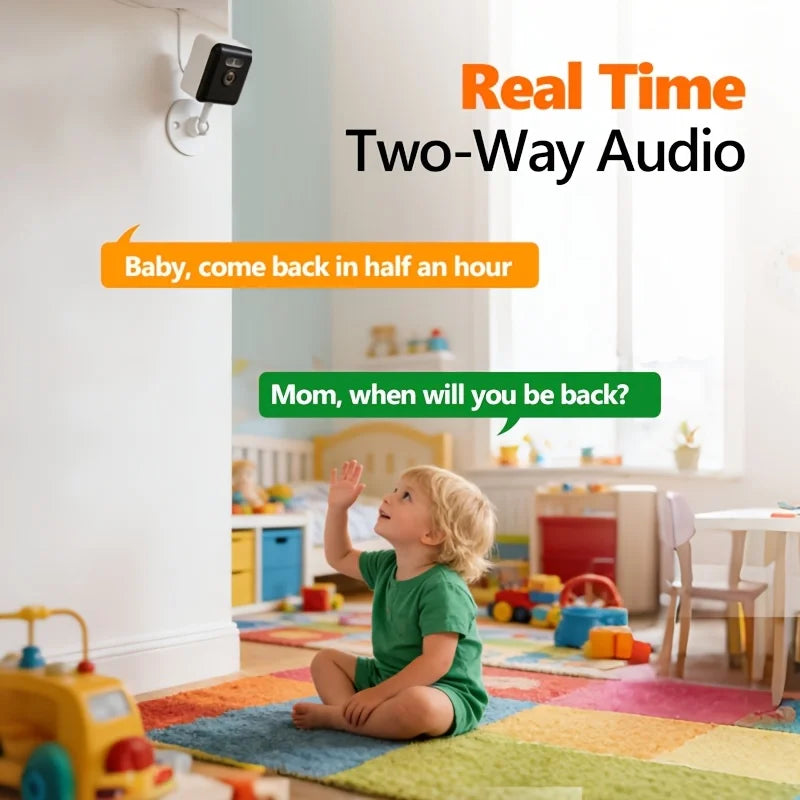 4PC Smart 1080p Wi-Fi Smart Home Security Camera