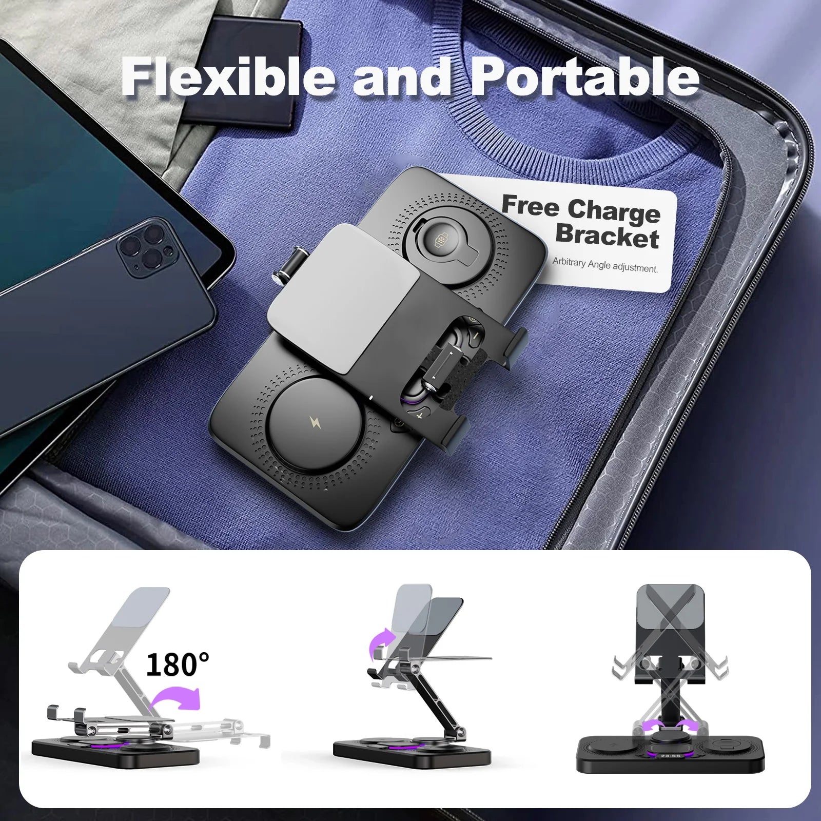 7 in 1 Wireless Chargers Station